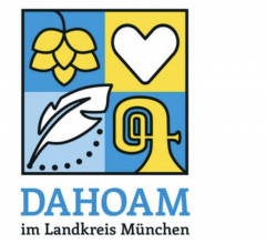 Dahoam im Landkreis München Logo