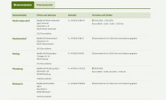 Sammelstellen für Erntekunststoffe